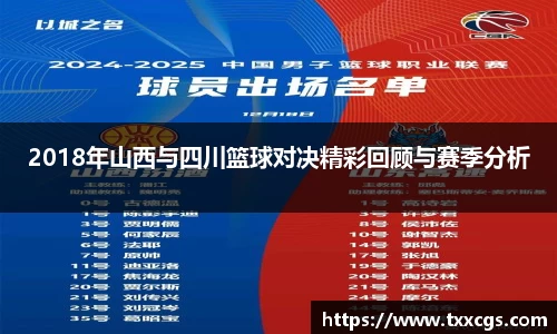 2018年山西与四川篮球对决精彩回顾与赛季分析