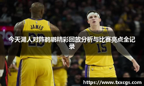 今天湖人对阵鹈鹕精彩回放分析与比赛亮点全记录